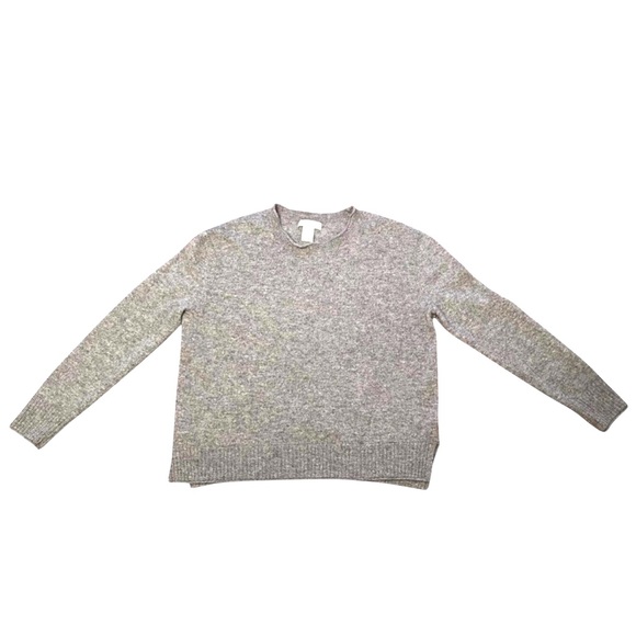 Rachel Zoe Sweaters - Rachel Zoe 2 Ply 100% Cashmere Gray Crewneck Sweater Size XL